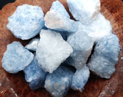 Rough Calcite, Blue - 1 LB, Size Small