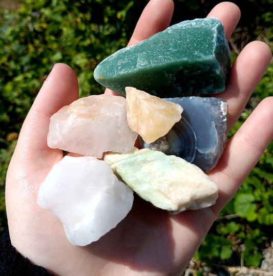 Rough Stones, Brazil Mix - 1 LB, Size Small/Medium