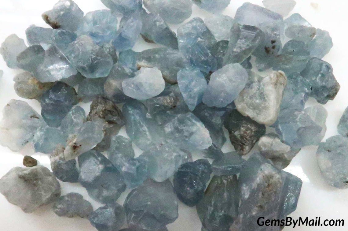 Rough Celestite - Size Small