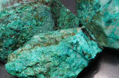 Rough Chrysocolla - Size Medium