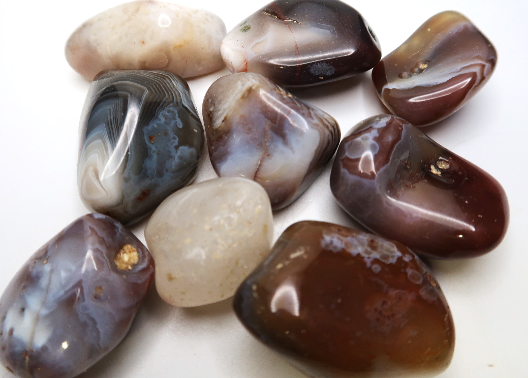 Tumbled Agate, Dark