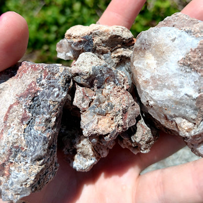 Rough Agate, Fire - 1 LB, Size Small