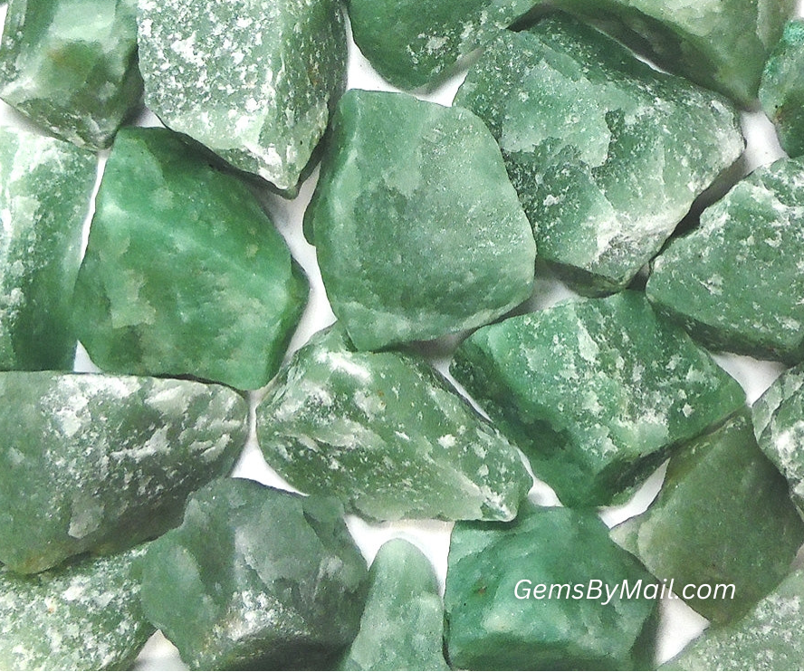 Rough Aventurine, Green - Size Small