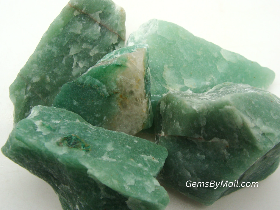 Rough Aventurine, Green - Size Small