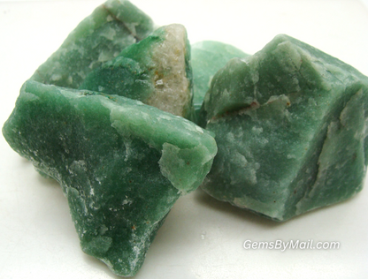 Rough Aventurine, Green - Size Small