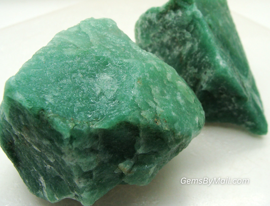 Rough Aventurine, Green - Size Medium