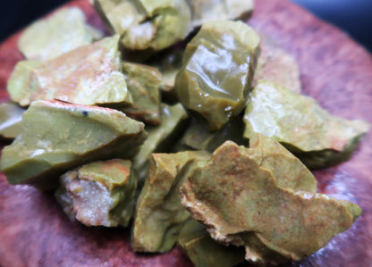 Rough Opal, Green - 1 LB, Size Small