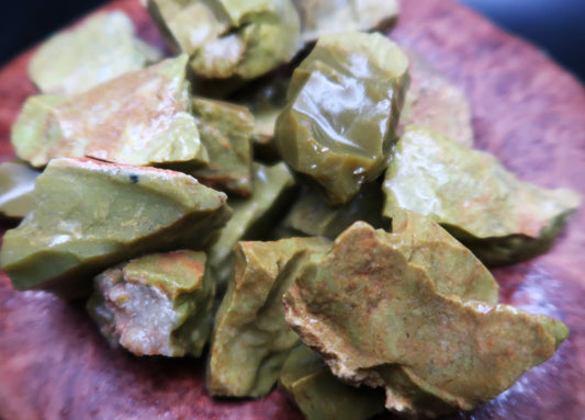 Rough Opal, Green - 1 LB, Size Small