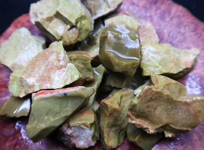 Rough Opal, Green - 1 LB, Size Small