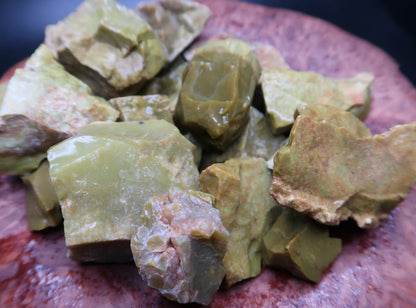 Rough Opal, Green - 1 LB, Size Small