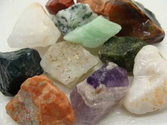Rough Stones, India Mix - 1 LB, Size Small