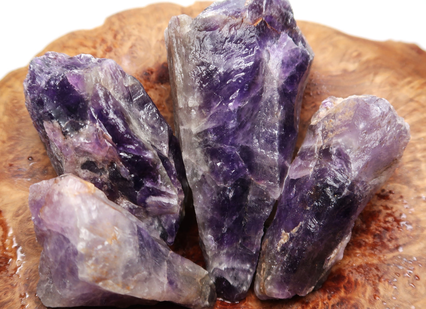Rough Amethyst, Rough Points - 1 LB, Size Medium/Large