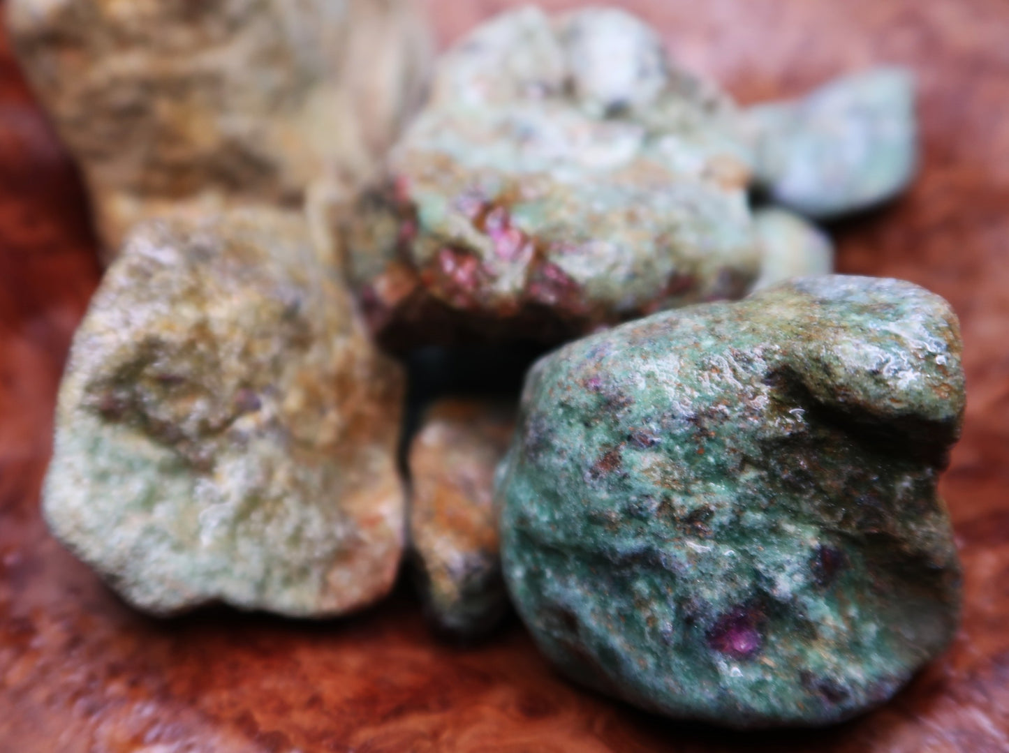 Rough Ruby in Zoisite - 1 LB, Size Small/Medium