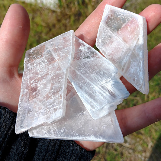 Selenite Mini Slabs - 1 LB