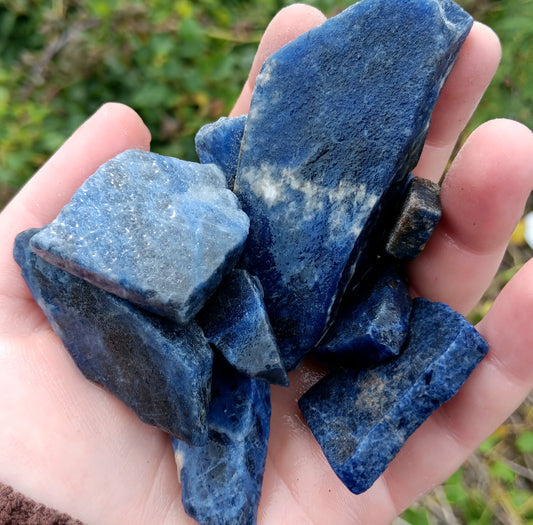 Sodalite Mini Slabs - 1 LB