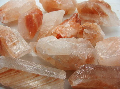 Rough Calcite, Strawberry - Size Small