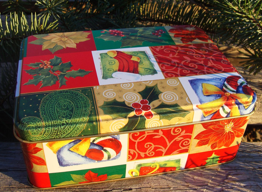 Christmas Tin of Rough Stones