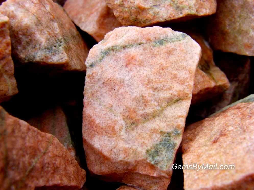 Rough Stones, Unakite - Size Small