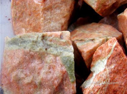 Rough Stones, Unakite - Size Small