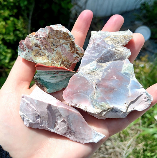 Rough Jasper, Unicorn - 1 LB, Size Small/Medium