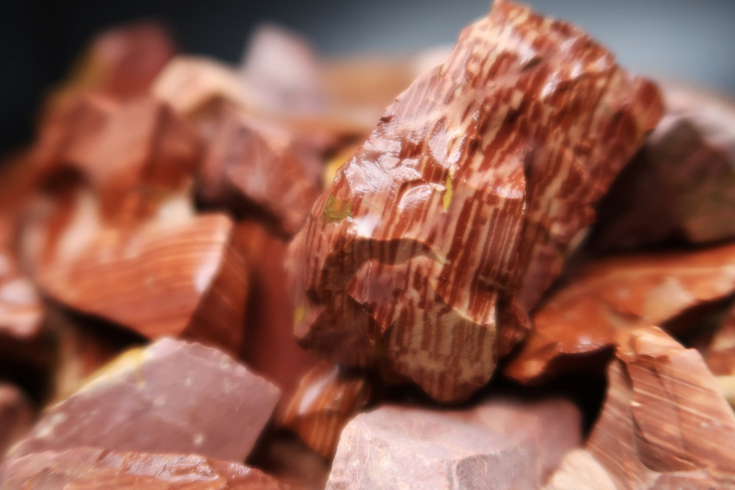 Rough Jasper, Variegated - 1 LB, Size Small